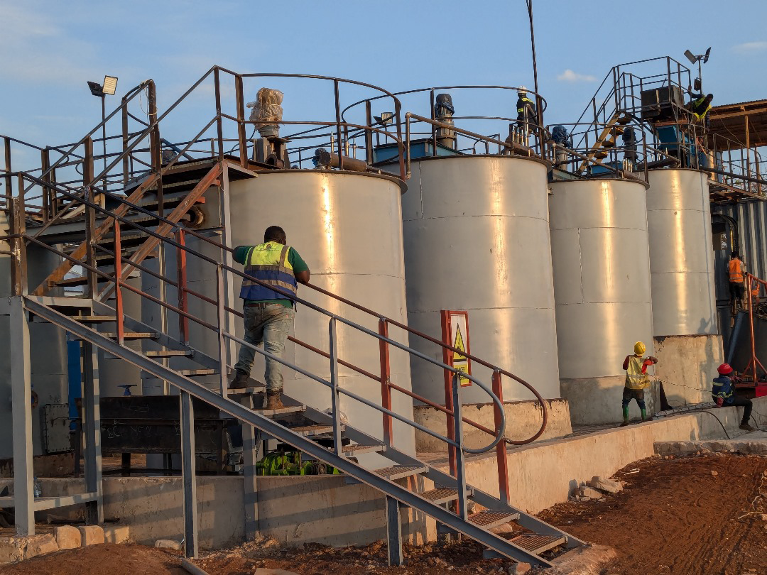 120 TPD CIP Plant Installation and Commissioning