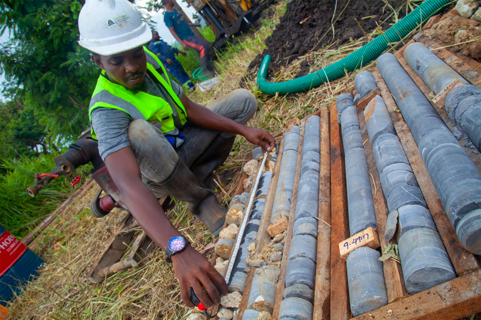 Diamond Drilling exploration work on Limestone mining activities for workload 320m.